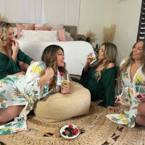 VS Floral Robe