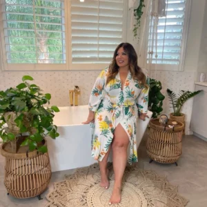 VS Floral Robe