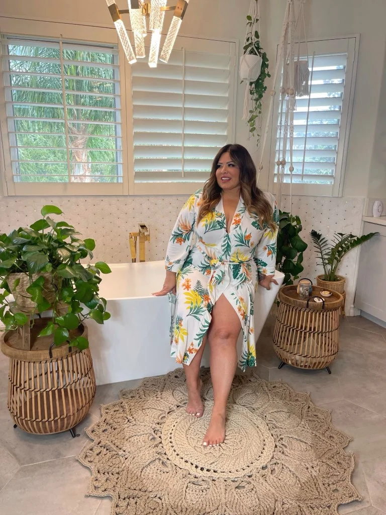 VS Floral Robe